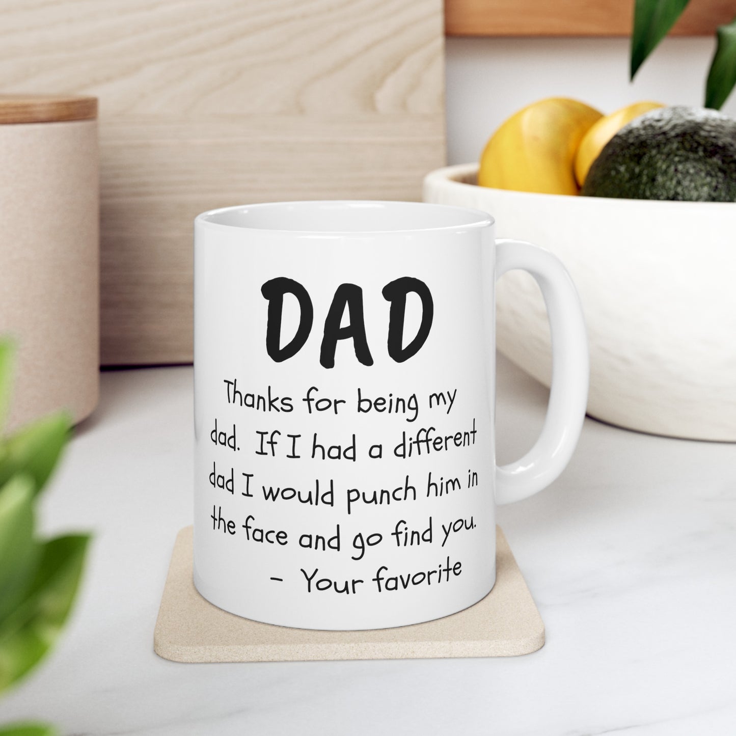 To My Dad | Ceramic Mug, (11oz, 15oz)