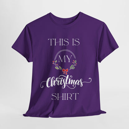 This is my Christmas T-Shirt