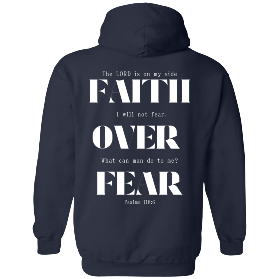 Faith Over Fear Pullover Hoodie