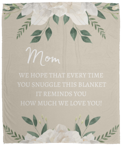 MOM FLOWER BLANKET