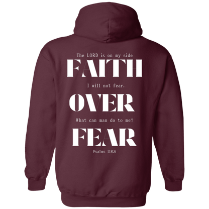 Faith Over Fear Pullover Hoodie