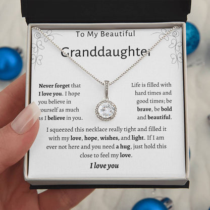 To my Beautiful Granddaughter | Eternal Hope Necklace