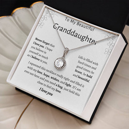 To my Beautiful Granddaughter | Eternal Hope Necklace