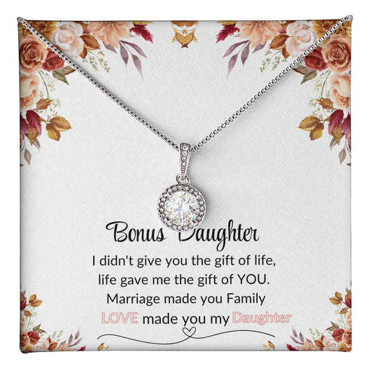 Bonus Daughter | Red Flower Eternal Hope Necklace