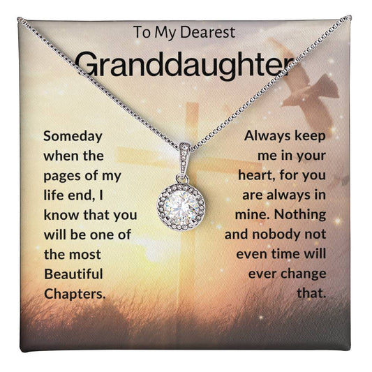 To My Dearest Granddaughter | Eternal Hope Necklace