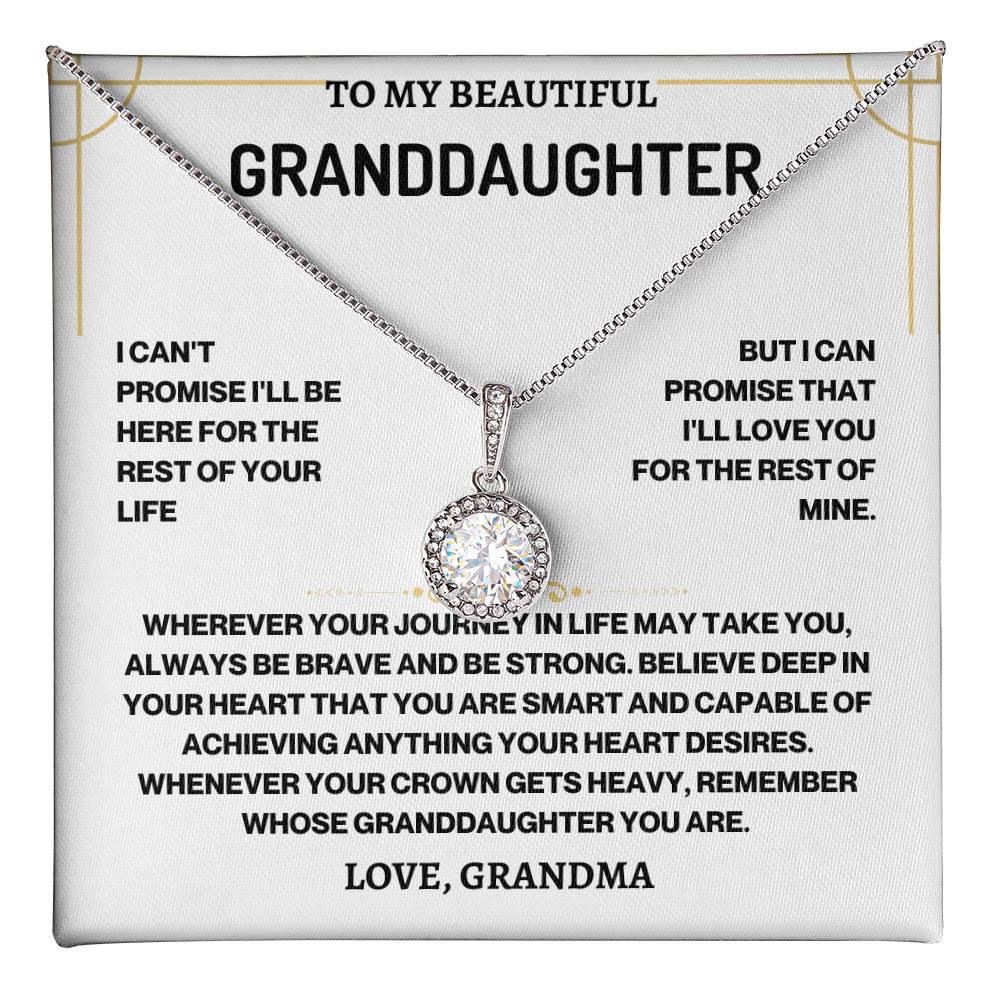 To my Beautiful Granddaughter| Eternal Hope Necklace