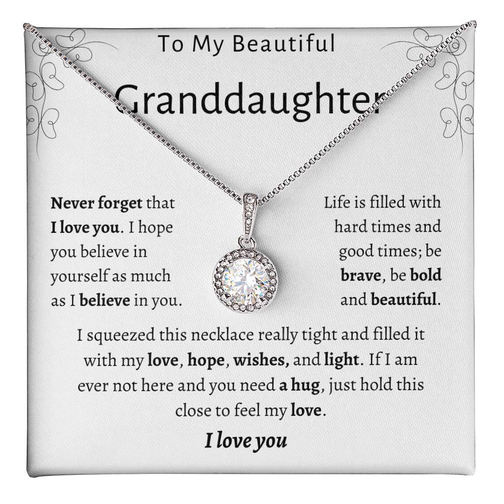 To my Beautiful Granddaughter | Eternal Hope Necklace