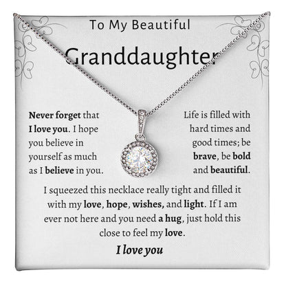 To my Beautiful Granddaughter | Eternal Hope Necklace