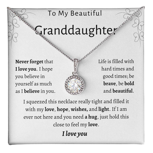 To my Beautiful Granddaughter | Eternal Hope Necklace