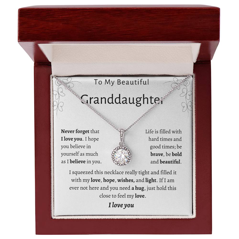 To my Beautiful Granddaughter | Eternal Hope Necklace