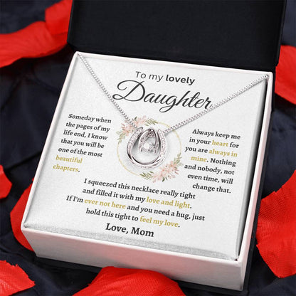 To My Lovely Daughter | Lucky In Love Necklace