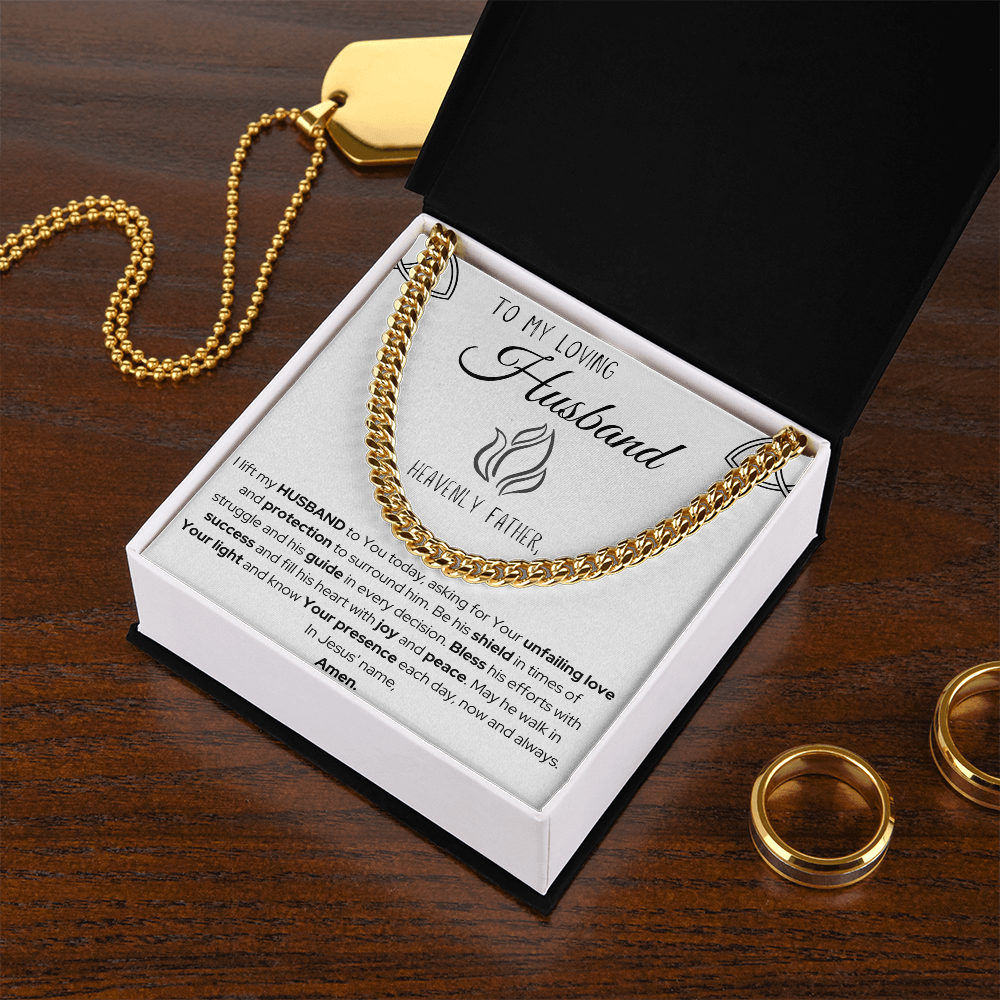 02 Husband Prayer | Cuban Link Chain