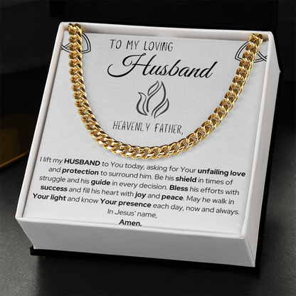 02 Husband Prayer | Cuban Link Chain