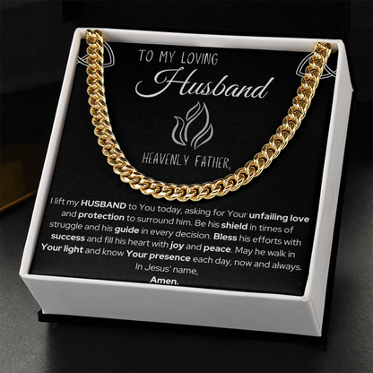 01 Husband Prayer | Cuban Link Chain