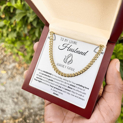 02 Husband Prayer | Cuban Link Chain