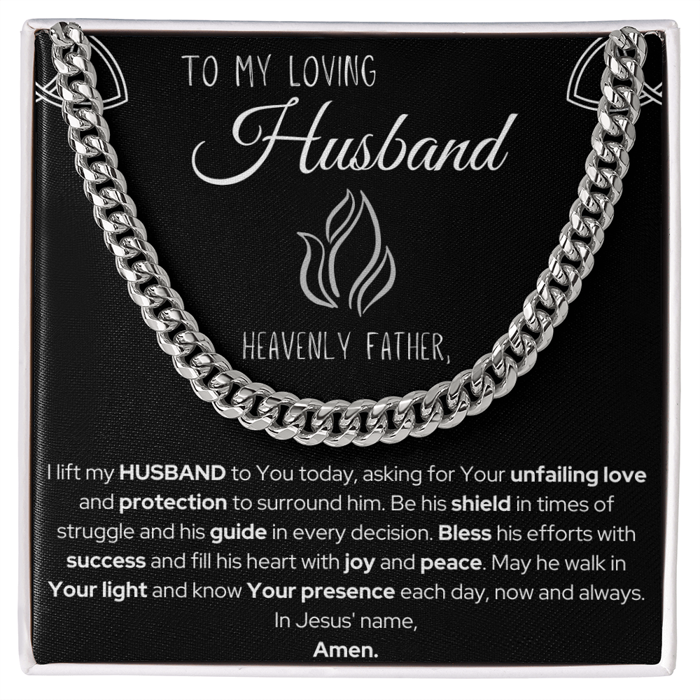 01 Husband Prayer | Cuban Link Chain