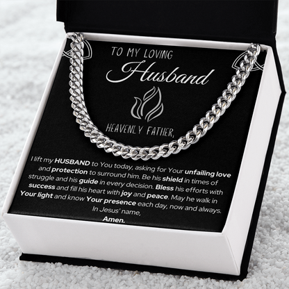 01 Husband Prayer | Cuban Link Chain