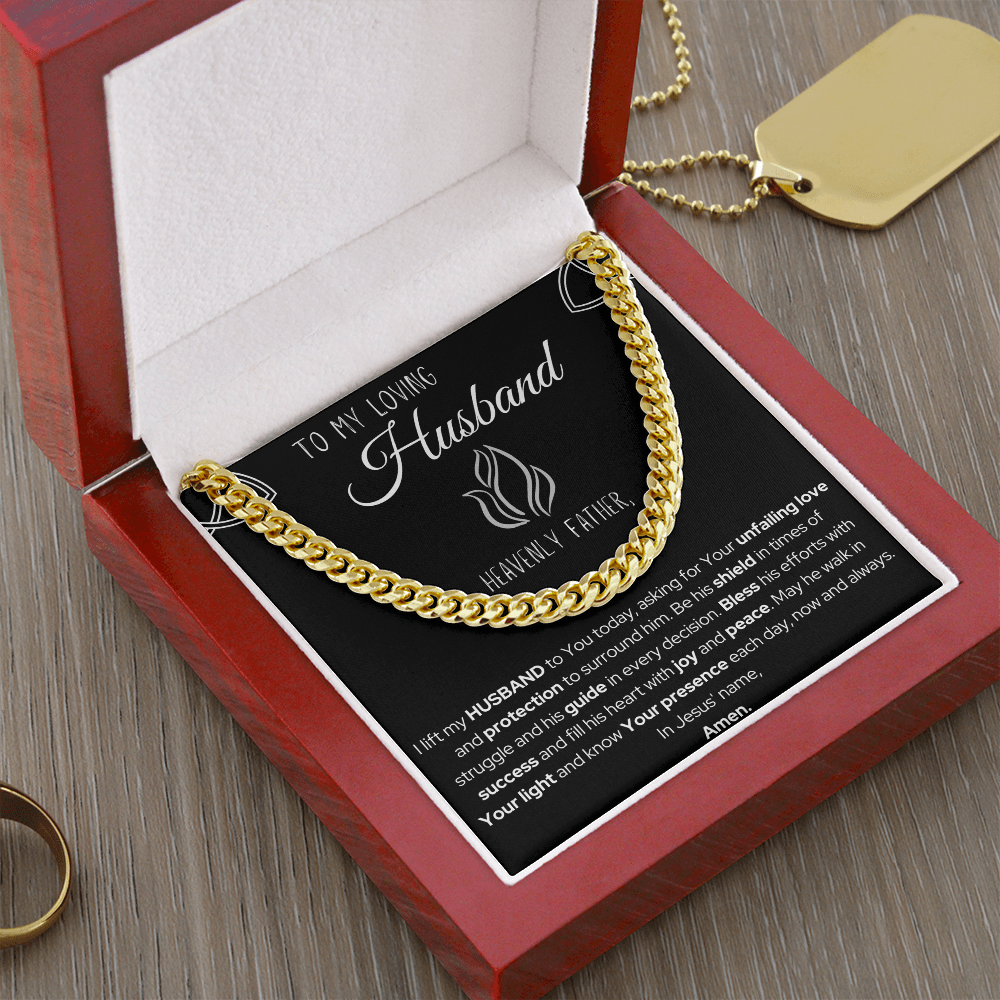 01 Husband Prayer | Cuban Link Chain