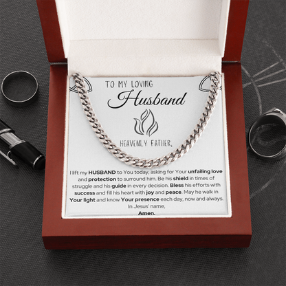 02 Husband Prayer | Cuban Link Chain