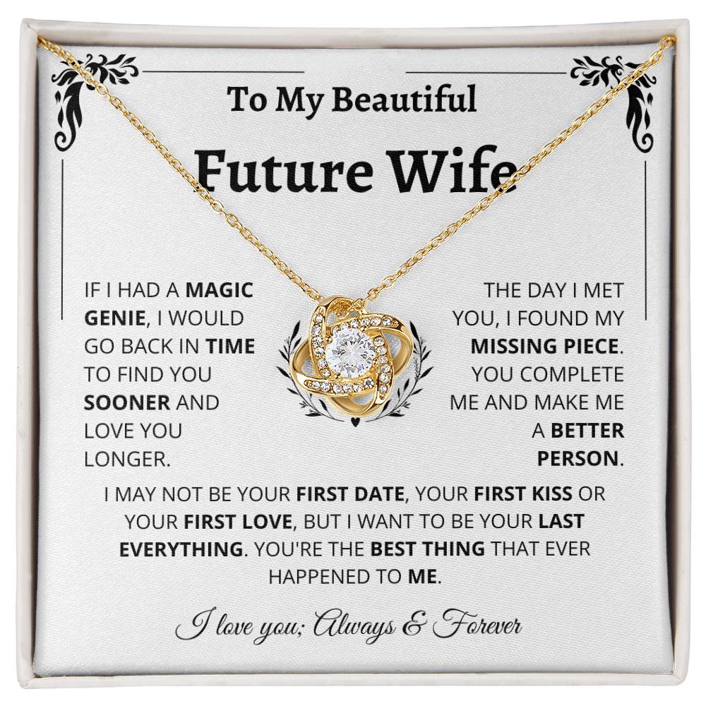 To My Future Wife | Love Knot Necklace