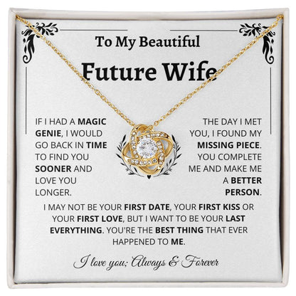 To My Future Wife | Love Knot Necklace