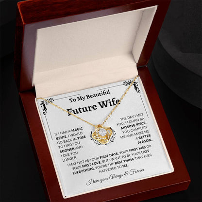 To My Future Wife | Love Knot Necklace