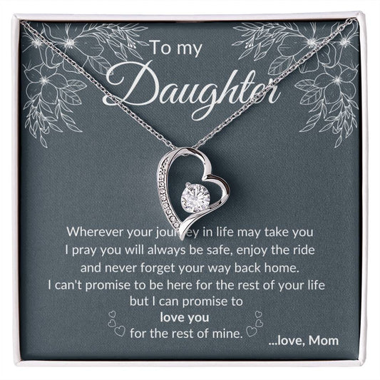 To My Daughter | Journey Forever Love Necklace