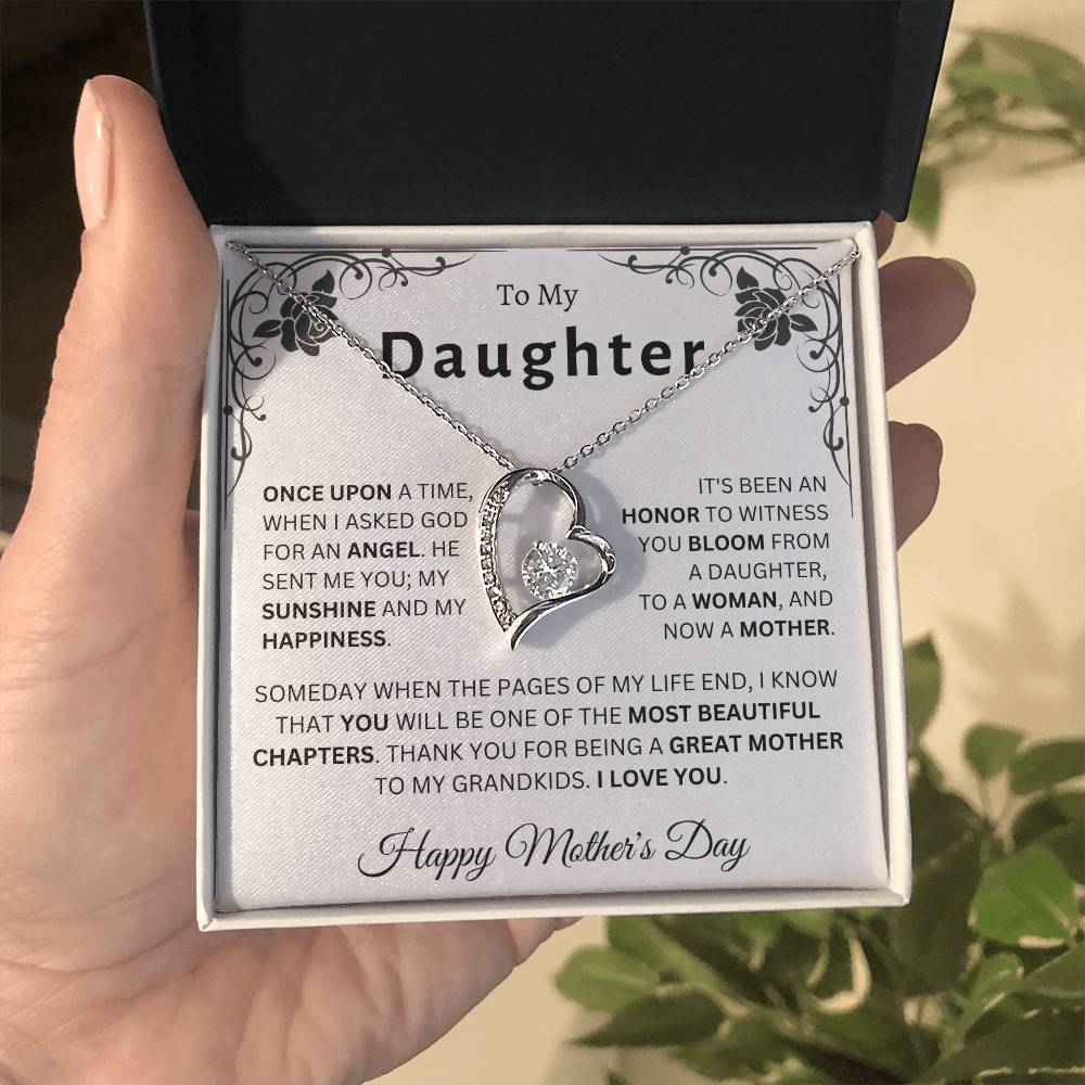 Happy Mother's Day Daughter | Forever Love Necklace