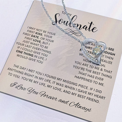 To My Soulmate | Forever Love Necklace