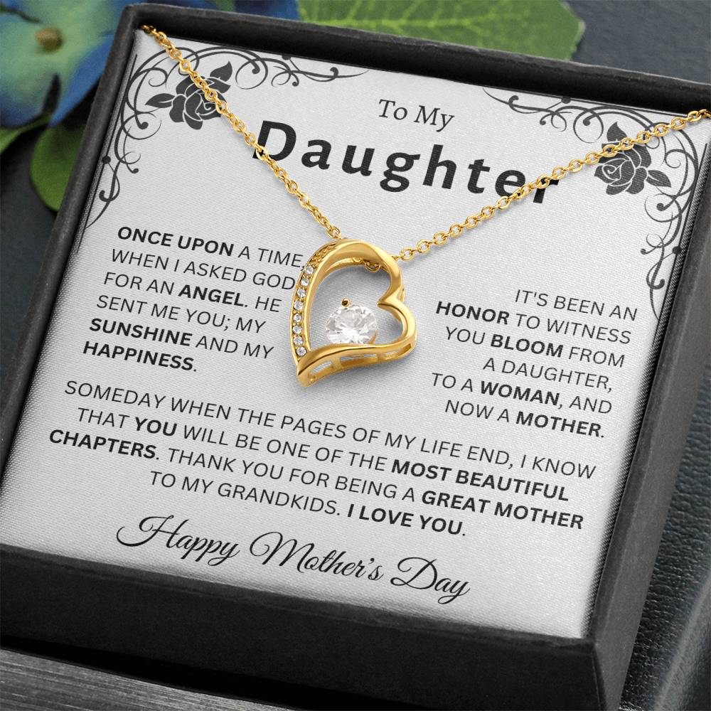 Happy Mother's Day Daughter | Forever Love Necklace