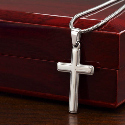 To My Man | Cross Necklace