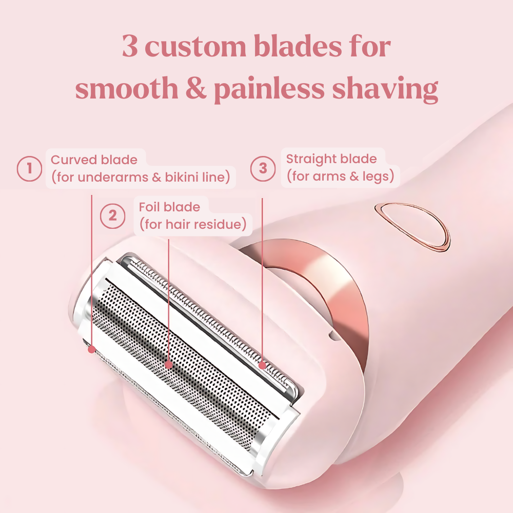 SilkGleam™ Pro Smooth Skin Shaver